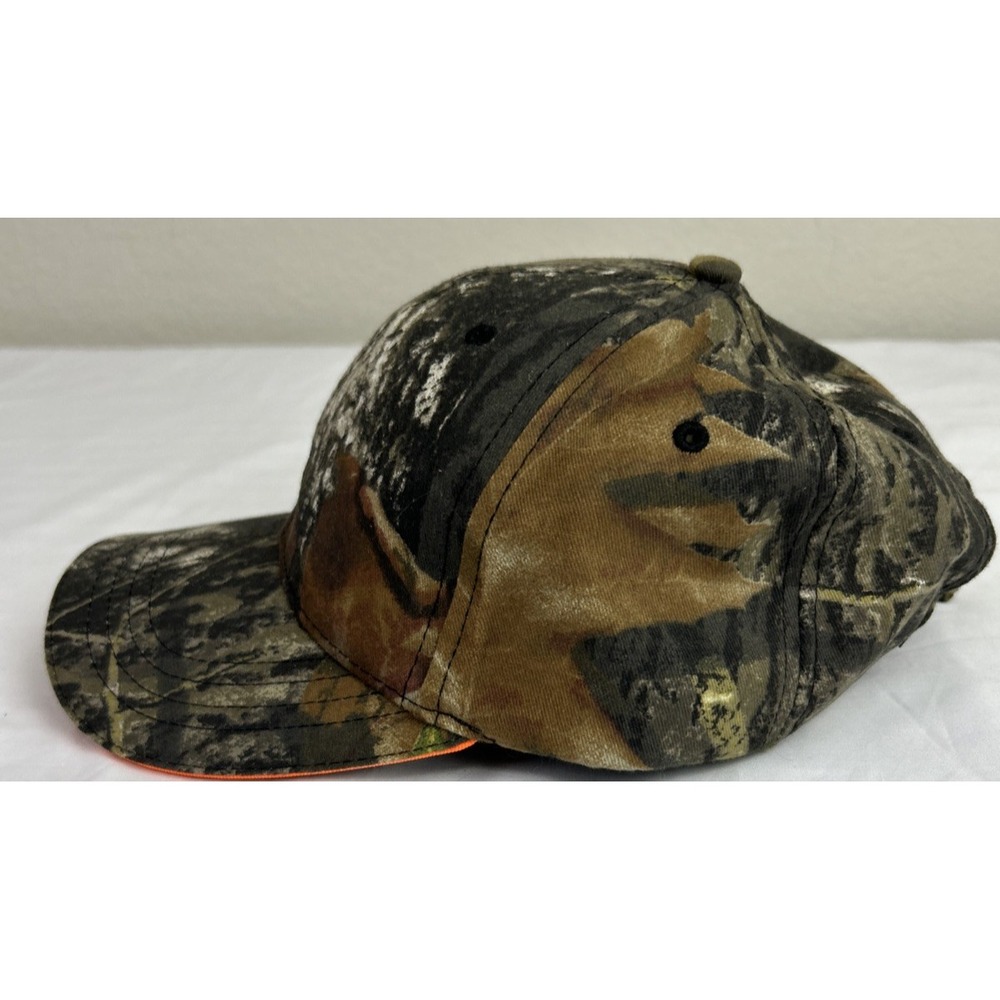 Mossy Oak‎ Hat Cap Green Hardwood Camo Trucker Adjustable Mens Hunting Adult - Picture 2 of 8